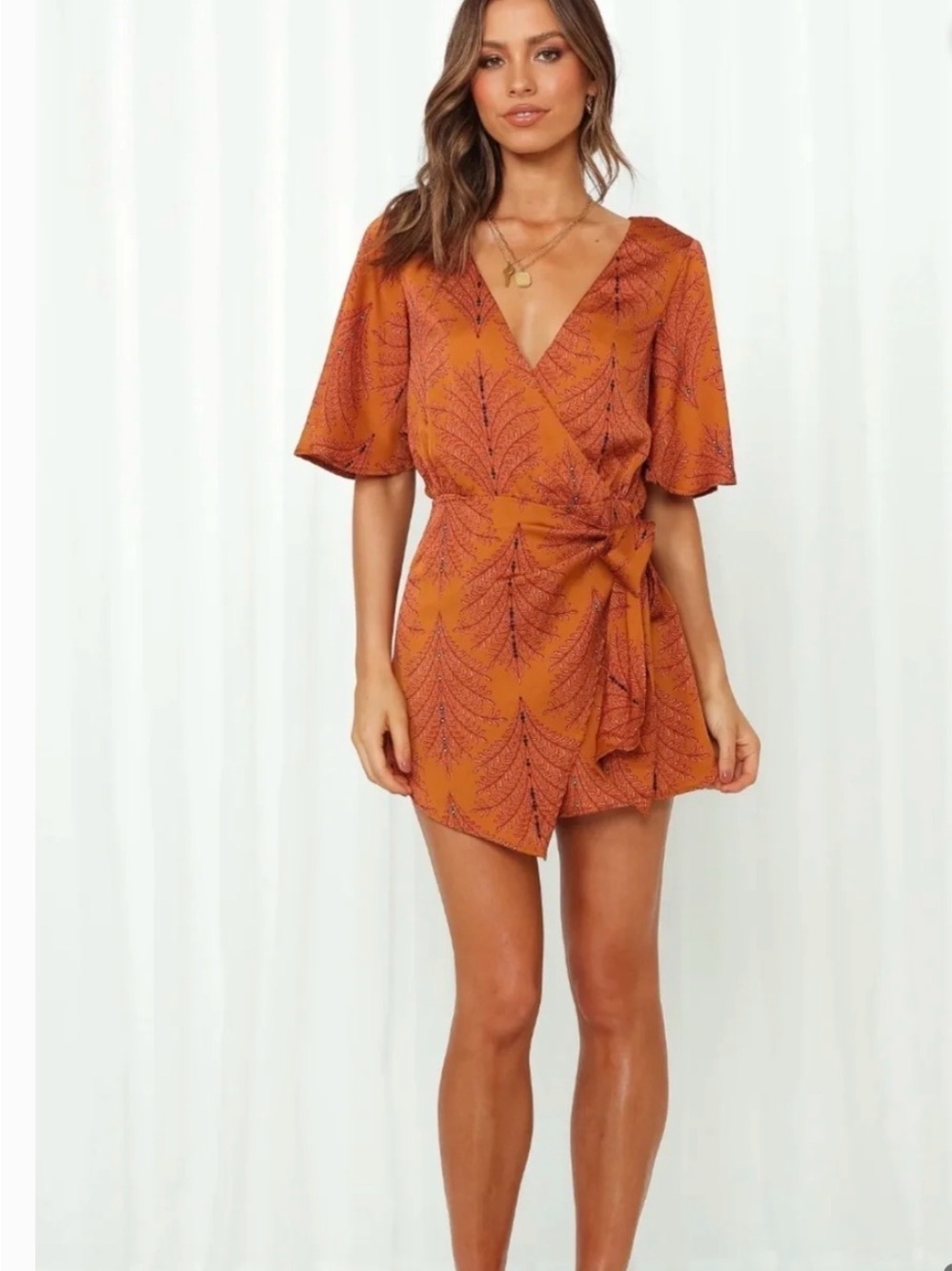 Hello Molly - Size Small - “Midnight Noise” Romper